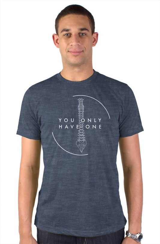 You Only Have One (Mens-white lettering)